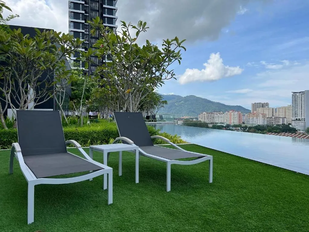 Urban Suites Georgetown Penang - Affordable - Luxurious Stay With Sea & Georgetown Views By Qistina Jelutong 0*,  Malaysia