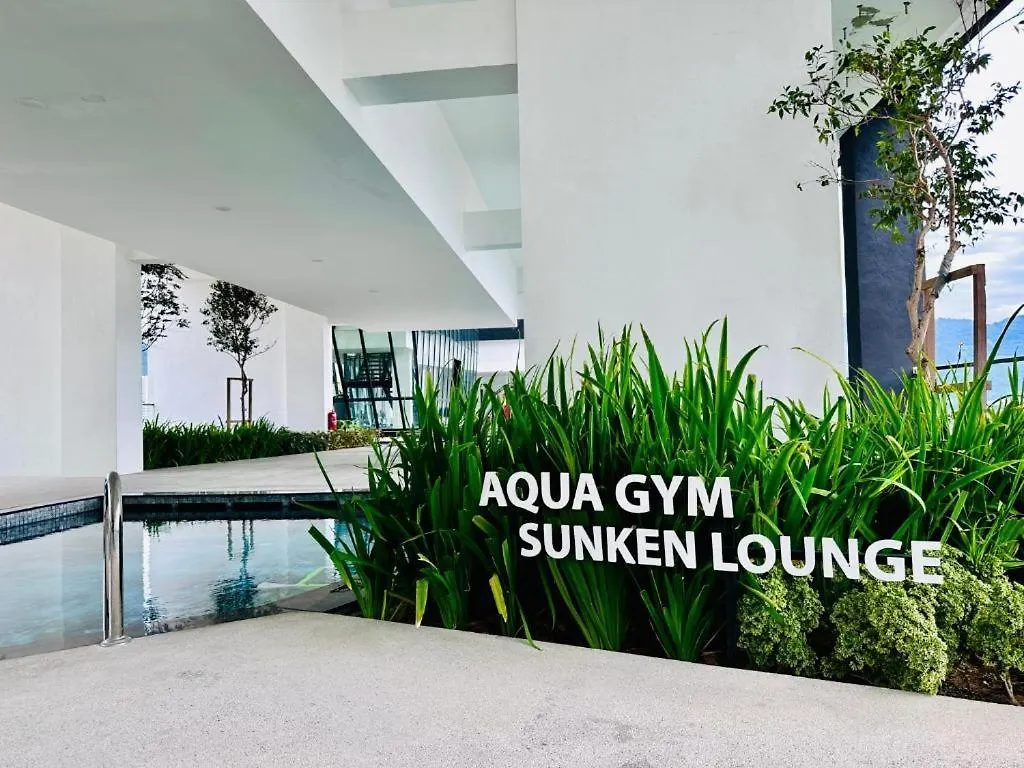 Apartment Urban Suites Georgetown Penang - Affordable - Luxurious Stay With Sea & Georgetown Views By Qistina Jelutong Malaysia