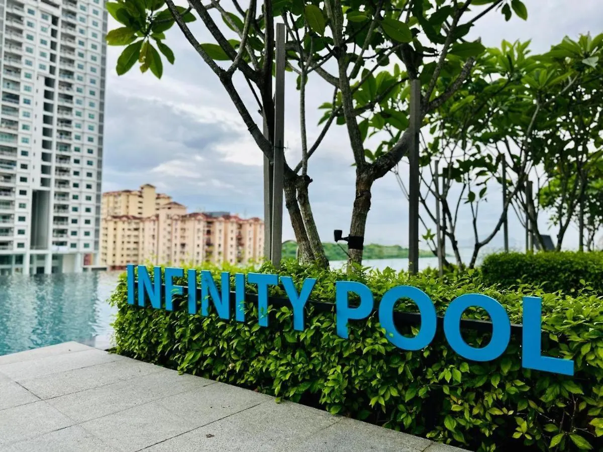 Urban Suites Georgetown Penang - Affordable - Luxurious Stay With Sea & Georgetown Views By Qistina Jelutong 0*,